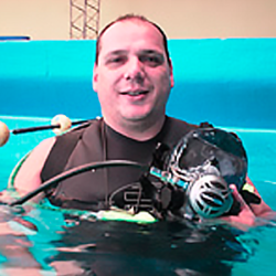 Ing. Guillermo Scionico.
Instructor Trainer TDI/SDI,  #19646
Instructor IANTD Trimix Full, 3392
Instructor PADI MSDT, #92348